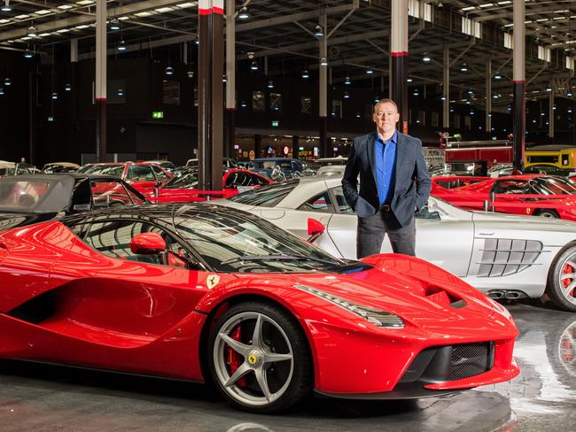 Gosford Classic Car Museum Tony Denny is disappointed the ATO could not resolve a dispute, which has forced him to close the popular tourism attraction. Picture: supplied