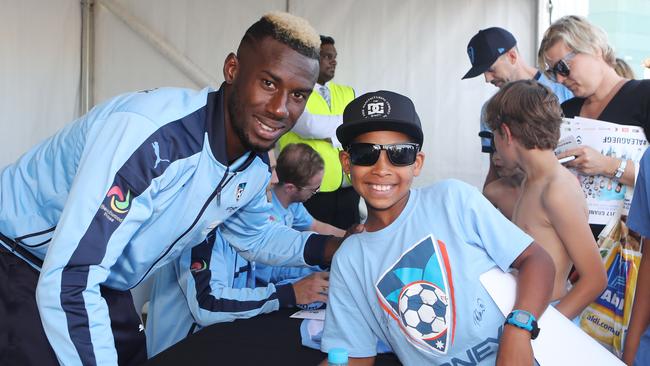 Bernie Ibini has been a favourite with Sydney FC fans. Picture: Getty Images