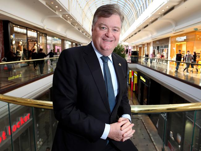 Vicinity chief executive Grant Kelley at Chadstone shopping centre. Picture: David Geraghty