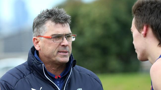 Peter German coached Corowa-Rutherglen to six wins last season before departing the club. Picture: Hamish Blair