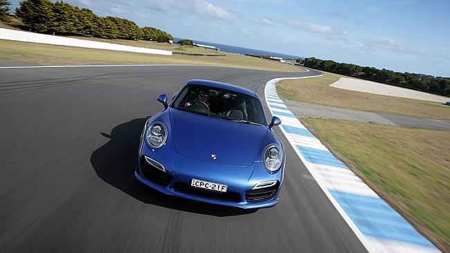 The Porsche 911 Turbo.