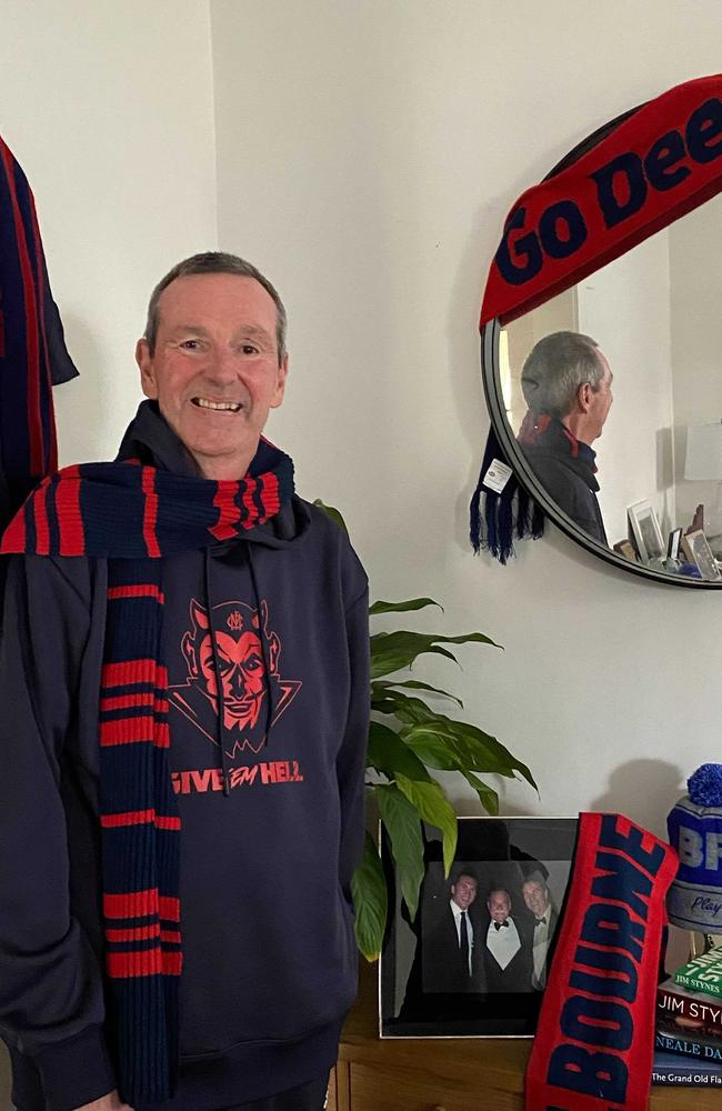 Neale Daniher ahead of Demons-Cats preliminary final. Picture: Melbourne Demons