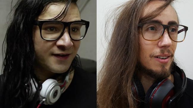 Ripping off American DJ Skrillex.