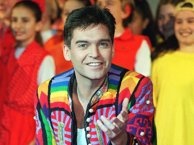 Phillip Schofield in the musical 'Joseph and the Amazing Technicolor Dreamcoat'. Picture: Avalon/Getty Images