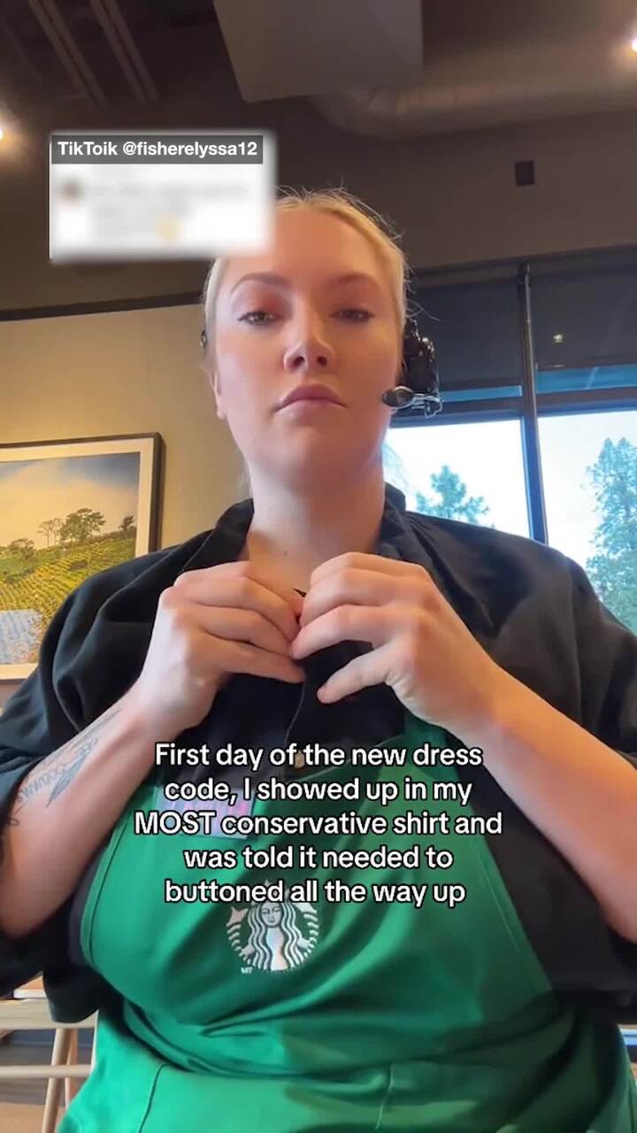 Woman's shock at being dress-coded