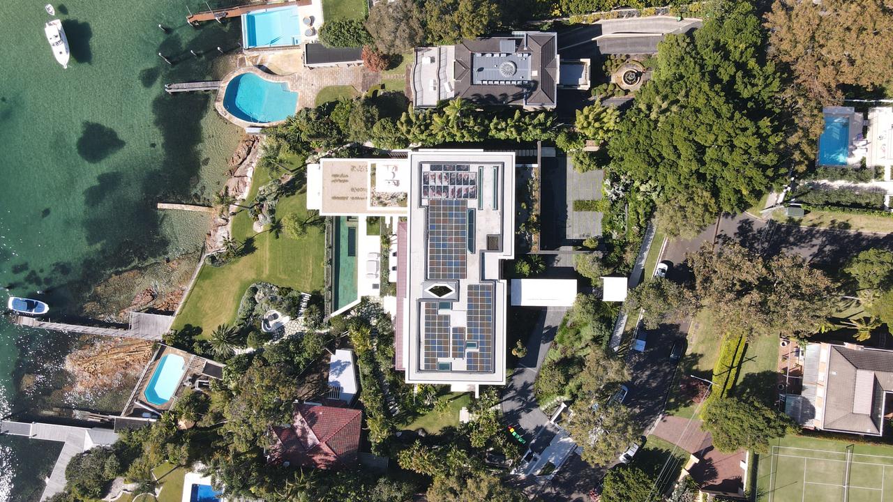 The Menulog founder’s property is one of the largest waterfront holdings in the eastern suburbs.
