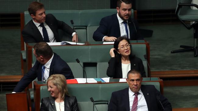 Gladys Liu during Question Time. Picture: Gary Ramage