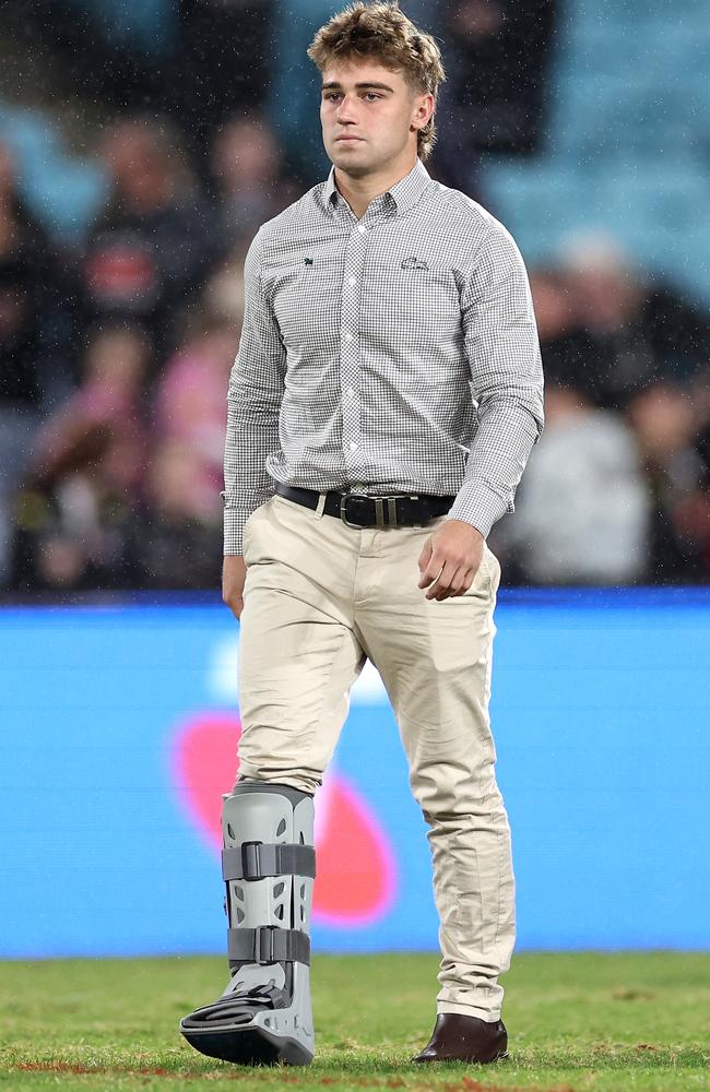 Jye Gray is the latest injury casualty for the Rabbitohs. Picture: Cameron Spencer/Getty Images