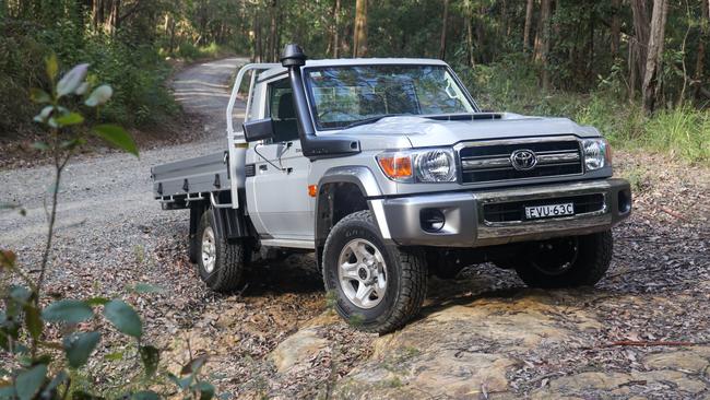 The Toyota LandCruiser 70-Series is an anachronism. Photo: Toby Hagon