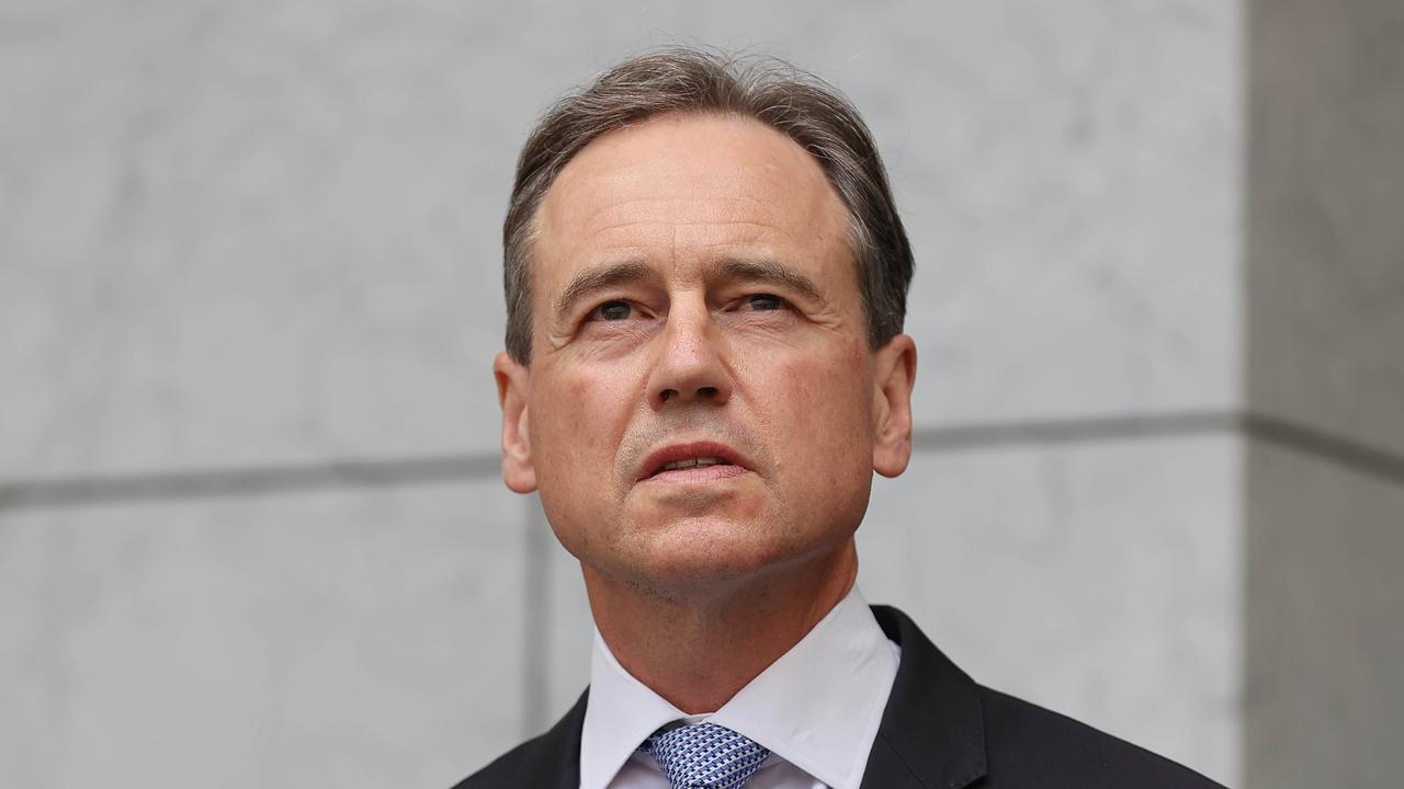 Greg Hunt called on the Premier to apologise. Picture: NCA NewsWire/Gary Ramage