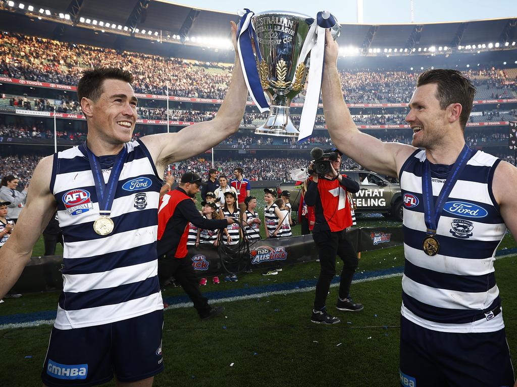 A new lethal forward line duo? Picture: Daniel Pockett/AFL Photos/via Getty Images