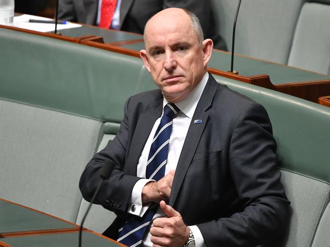 Former Government Services minister, Stuart Robert. Picture: Mick Tsikas/AAP