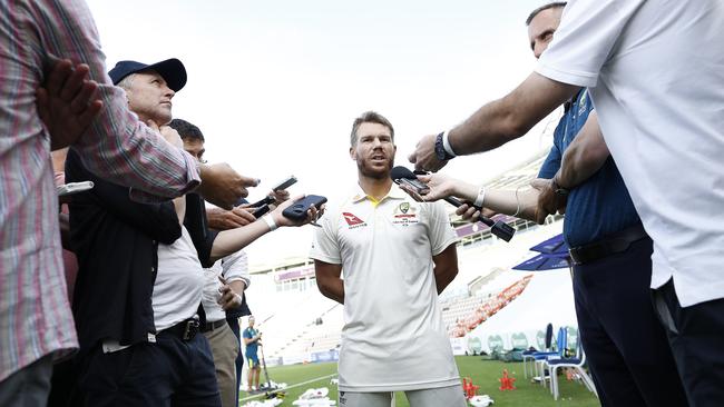 Wherever Warner goes he is the centre of attention, for good and bad.