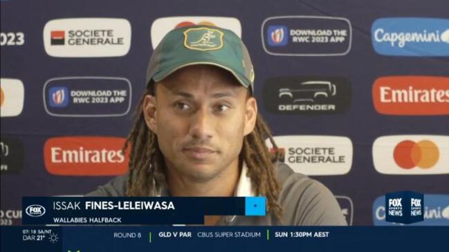 ‘Huge privilege’: Issak Fines-Leleiwasa eager to perform