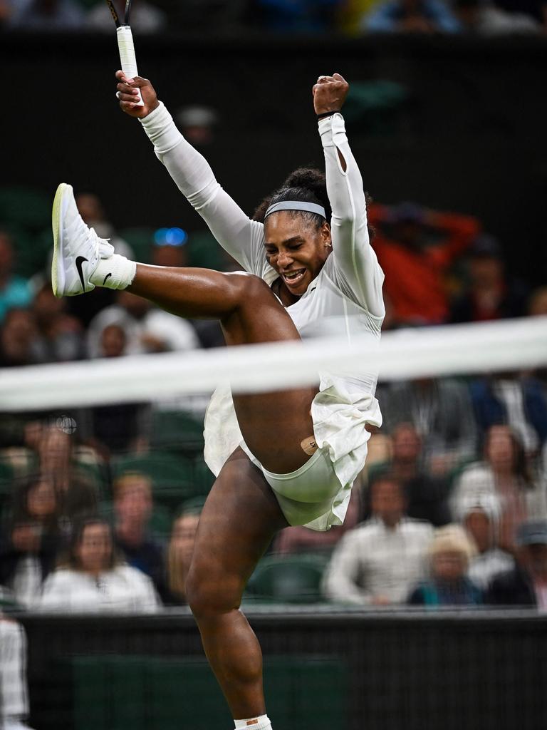 Serena Williams’ competitive spirit still kicks in despite having nothing left to prove. Picture: Glyn KIRK / AFP