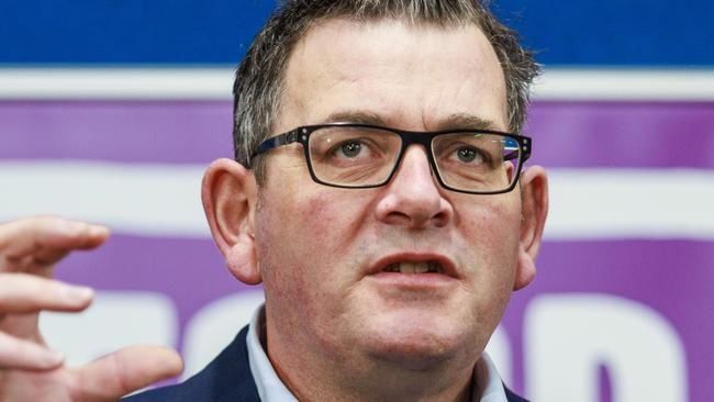 MELBOURNE, AUSTRALIA - Newswire Photos June 13, 2023: Victorian premier Daniel Andrews during a press conference at Footscray Primary School. Picture NCA NewsWire / Aaron Francis