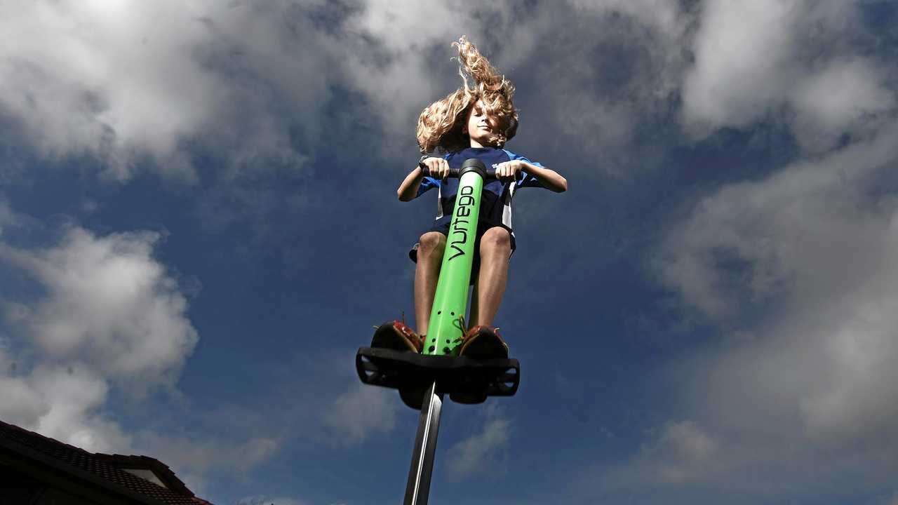 17,000 pogo stick jumps How many records has Ewan broken? Daily Telegraph