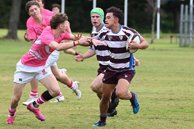 TAS First XV rugby, St Paul's School v John Paul College. Saturday May 10, 2025. Picture, John Gass