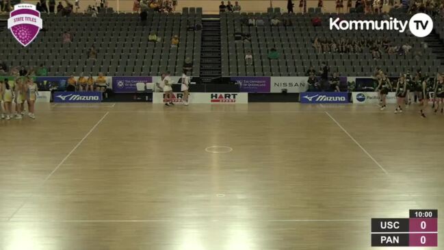 Replay: Netball Queensland State Age Titles - USC Thunder v Panthers (Under-18 Play-Off)