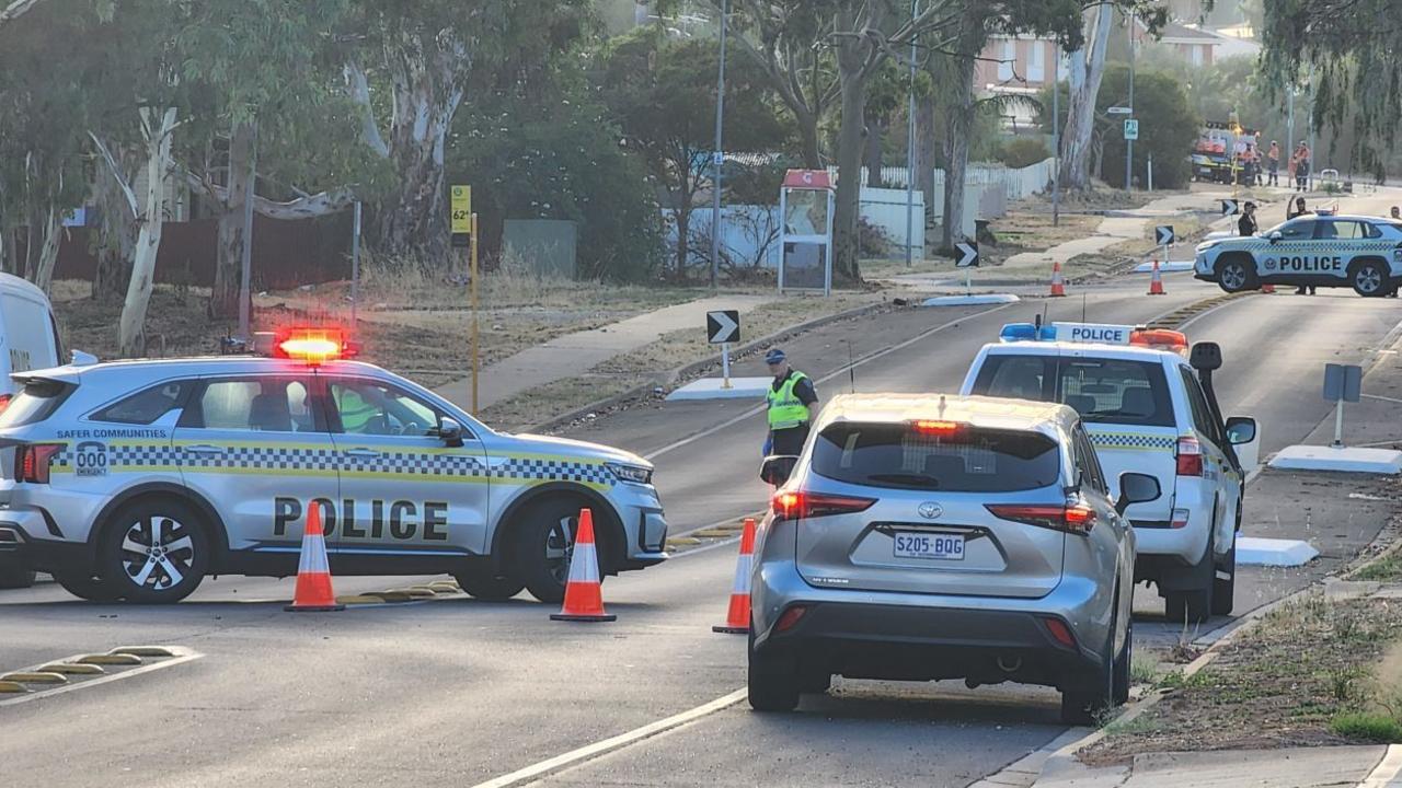 Major road closed in Adelaide’s north after hit-run crash