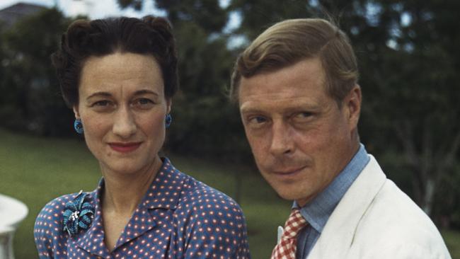 The Duke of Windsor abdicated the throne to live with American divorcee Wallis Simpson. Picture: Ivan Dmitri/Michael Ochs Archives/Getty Images