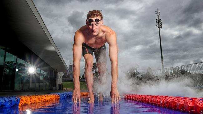 Mack Horton isn’t taking a backwards step in his fight against drug cheats. Picture: Alex Coppel