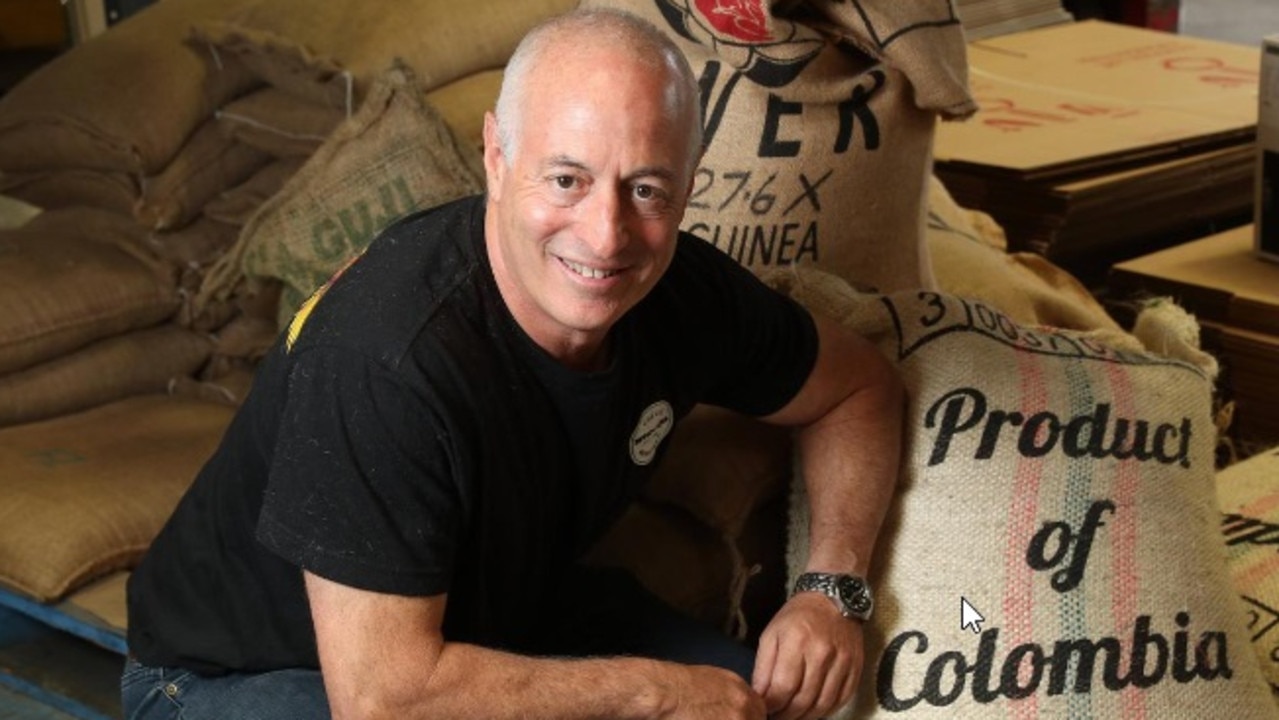 Not even a pandemic could slow down Dean Merlo’s coffee empire. Picture: Liam Kidston