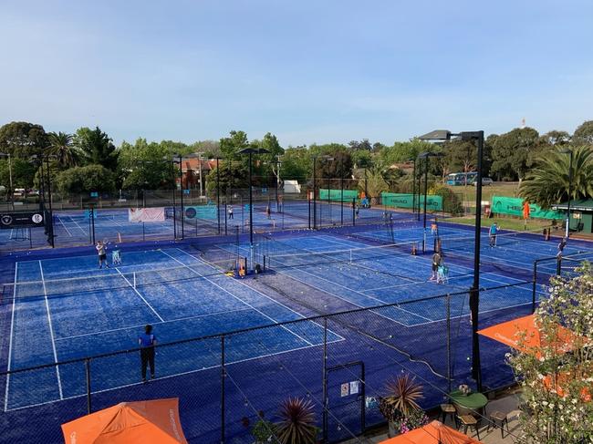 Elsternwick Park Tennis Centre in Brighton is at the centre of the controversy.