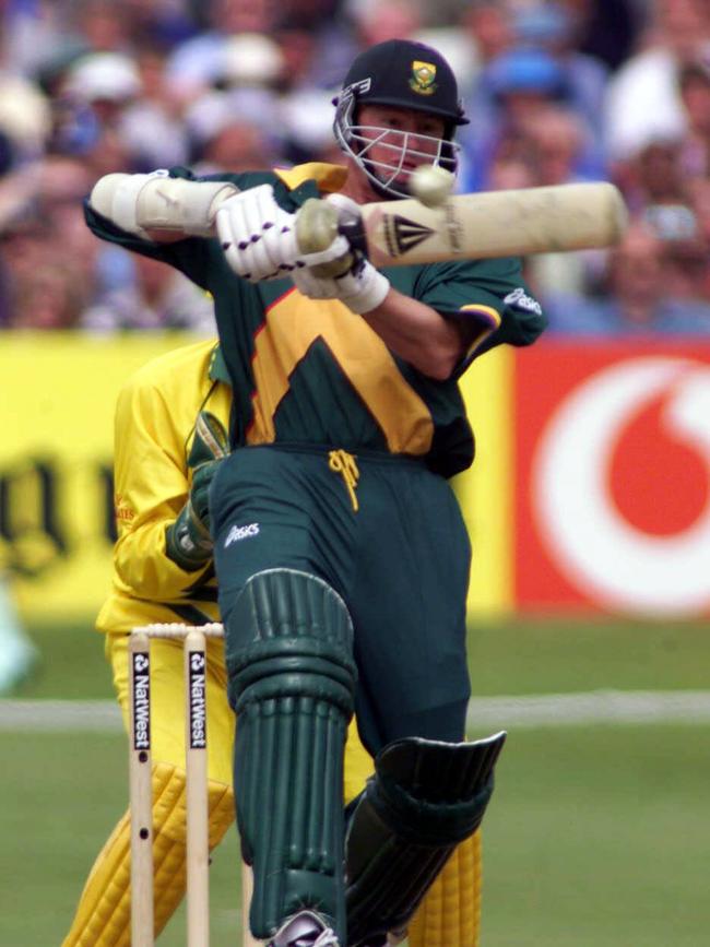 Lance Klusener in action in the 1999 Cricket World Cup semi-final. Picture: File