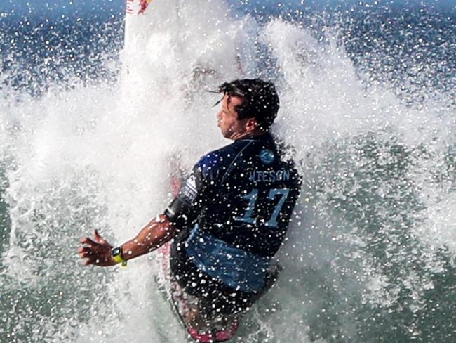 Quiksilver Pro and Roxy Pro 2018 - Final.Winner Julian Wilson (Australia).Picture: NIGEL HALLETT