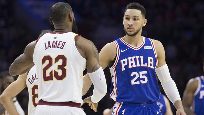 Ben Simmons talks about his mentor, LeBron James.