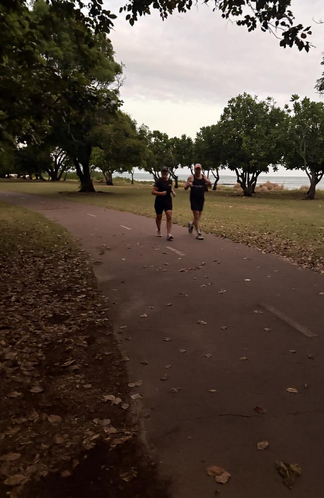 Dawn Beaumont is riding and running (daily duathlons) around the country to raise funds for RFDS and the Heart Foundation and ran Darwin's City2Surf on Sunday, June 1.
