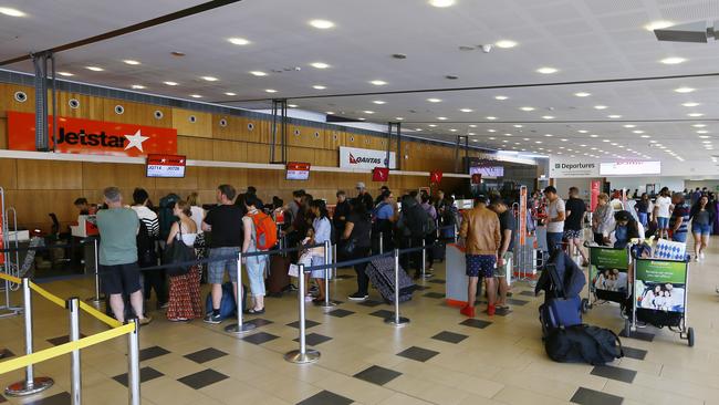 Hobart Airport. Picture: MATT THOMPSON