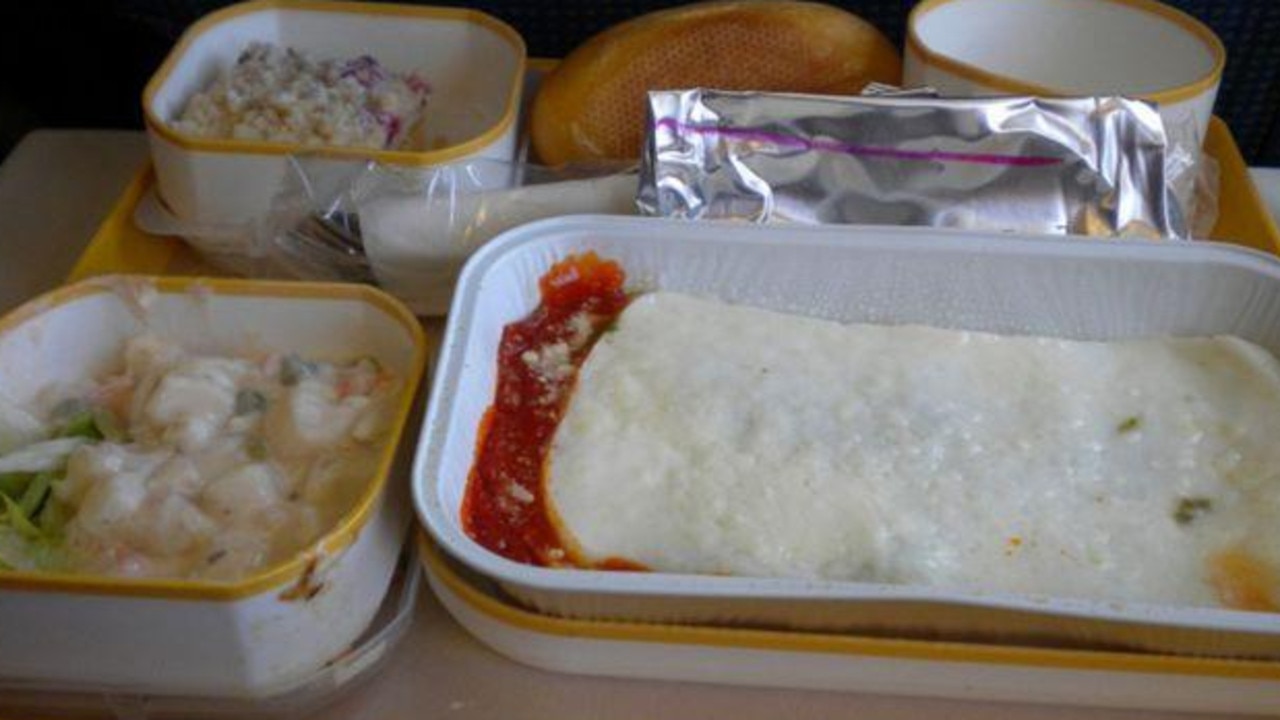 Every component of this meal is white, even the damn salad.