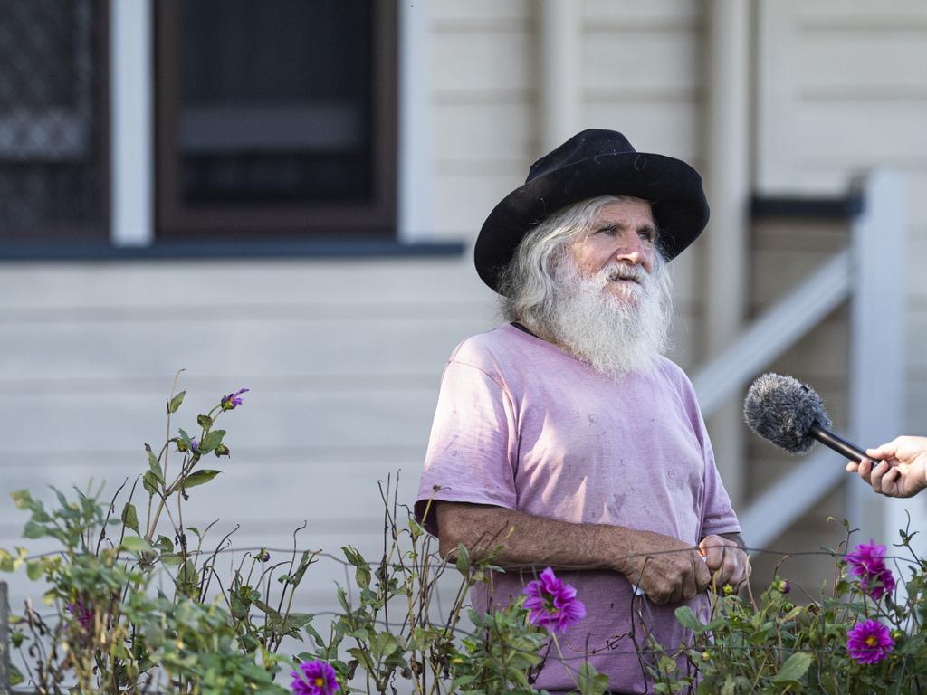 Joel Cauchi's father, took his son’s knives from him. Picture: Kevin Farmer