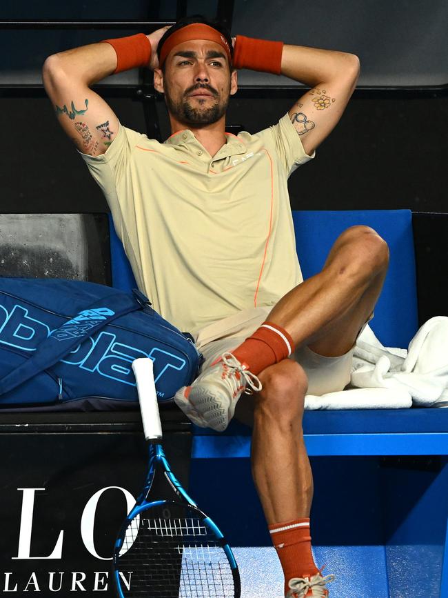 Fabio Fognini. Picture: Quinn Rooney/Getty