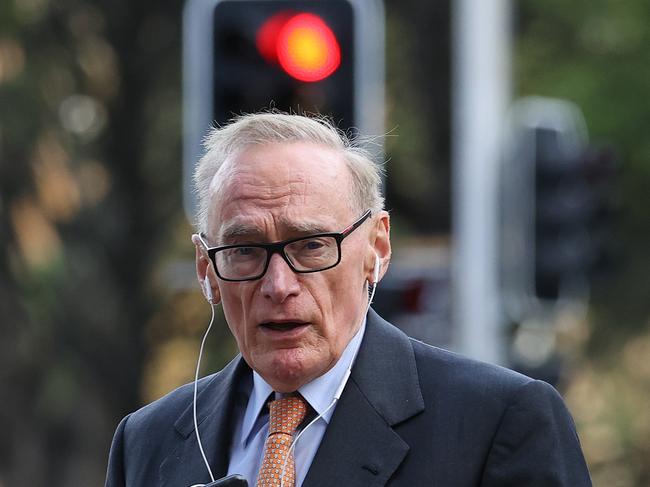 Bob Carr claimed Joe Biden’s postponed visit creates ‘serious uncertainty about projected American behaviour’. Picture: NCA NewsWire / Dylan Coker