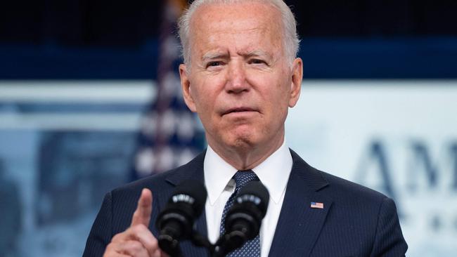 US President Joe Biden. Picture: AFP