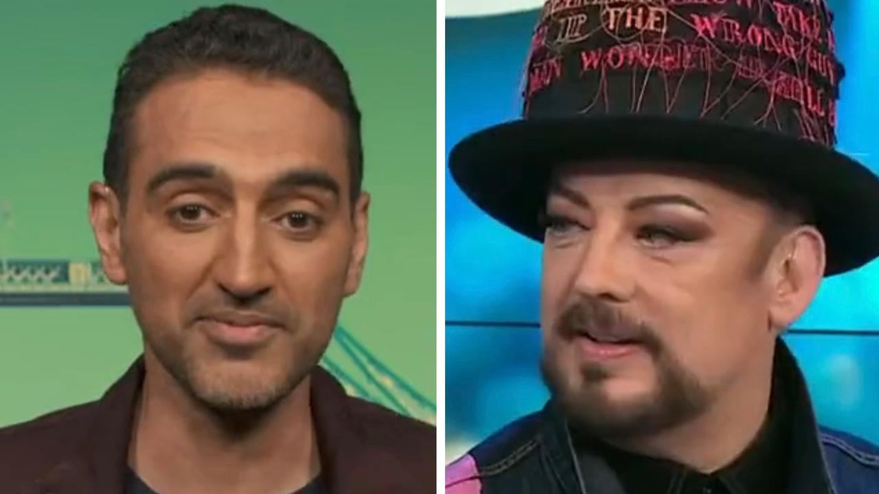 ‘Better offer’: Waleed Aly’s awkward Boy George snub on The Project