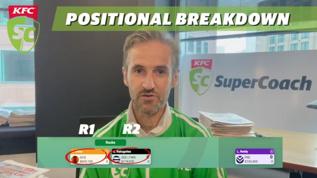 Full Positional Breakdown for KFC SuperCoach AFL