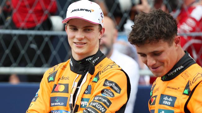 Oscar Piastri has the championship lead and the upper hand at McLaren. Photo: Mark Thompson/Getty Images/AFP.