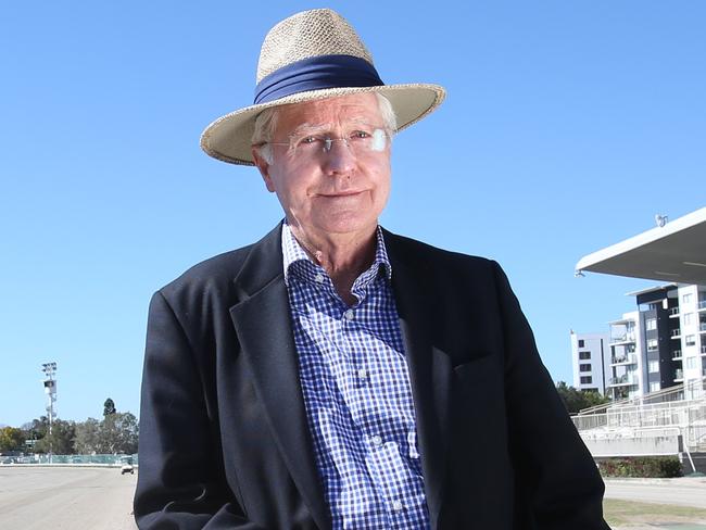 Albion Park Harness Racing future development. Kevin Seymour of the Seymour Group poses for a photograph at the Albion Park Harness Racing Club. Wednesday, August 9, 2017.   (AAP Image/Renae Droop)