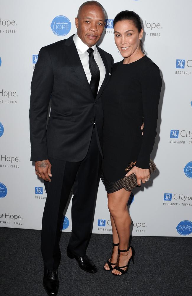 Dr. Dre and Nicole Young: This could prove to be a very expensive divorce. Picture: Angela Weiss/Getty