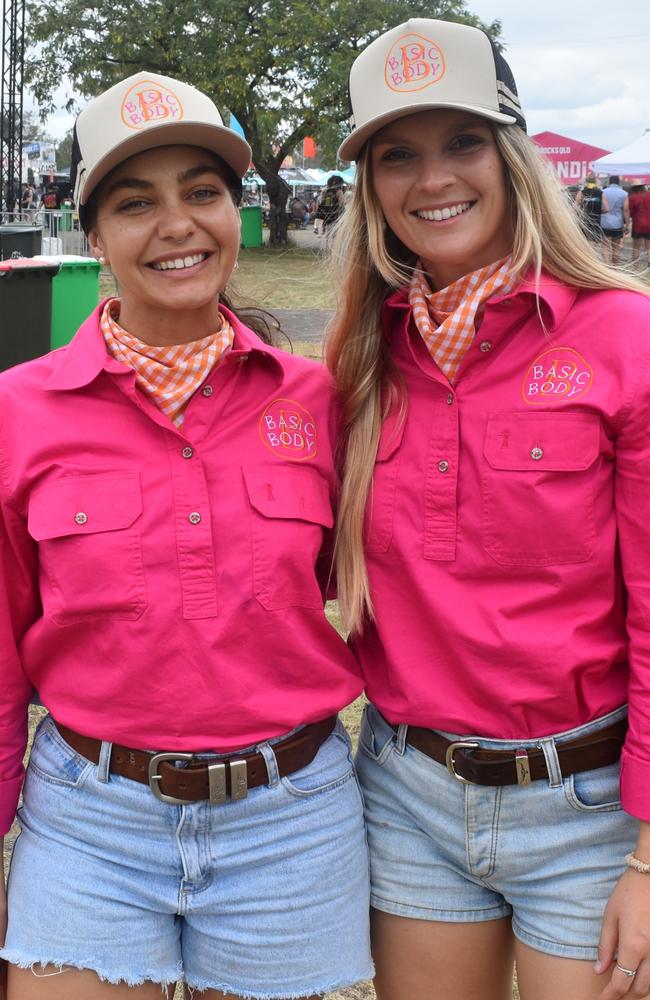 Jaycee and Emmie at CMC Rocks 2024. Picture: Aaron Goodwin