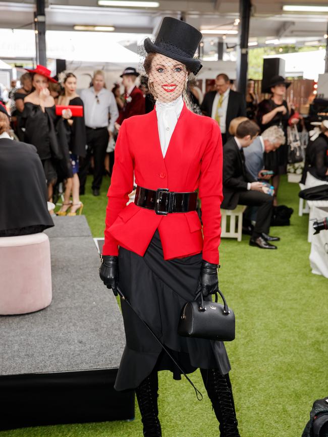 Lindsay at Stradbroke Cup Day, 2018.