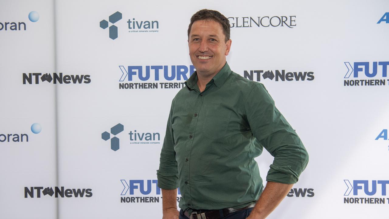 Matt Cunningham at the NT News second annual Futures Northern Territory. Picture: Pema Tamang Pakhrin.