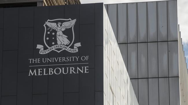 Six staff and students were forced to leave the University of Melbourne over sexual harassment allegations. Picture: Daniel Pockett