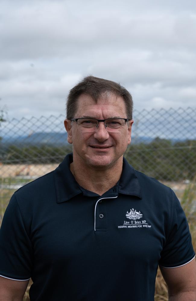 Federal Member for Wide Bay Llew O'Brien. Picture: Christine Schindler