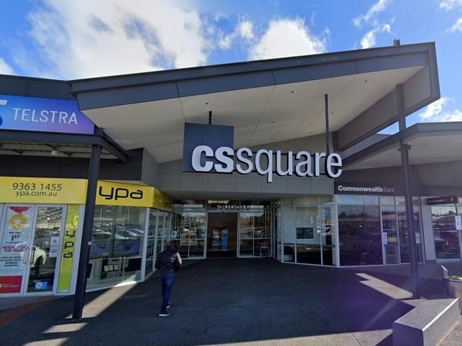 Teens armed with machetes were involved in a confrontation at CS Square Shopping Centre. Picture: Supplied