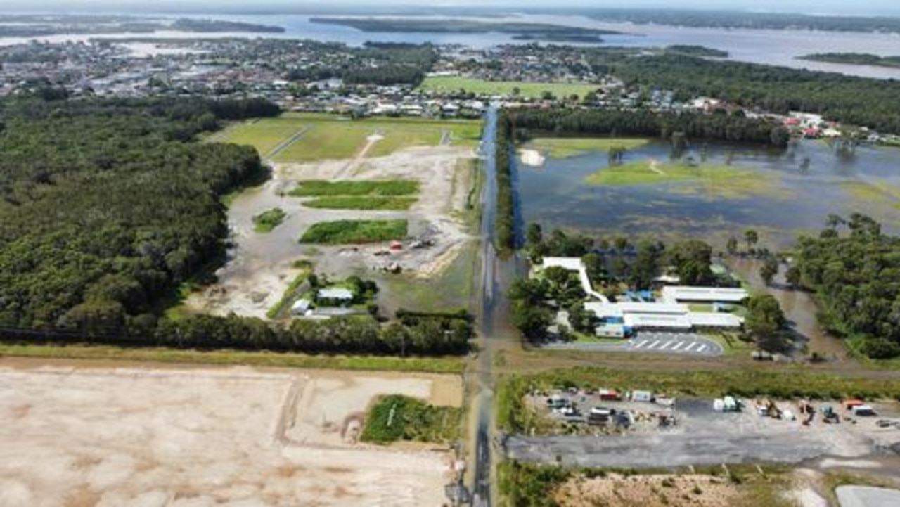 Kris Thomsen captured the flooding around Grafton on March 1.